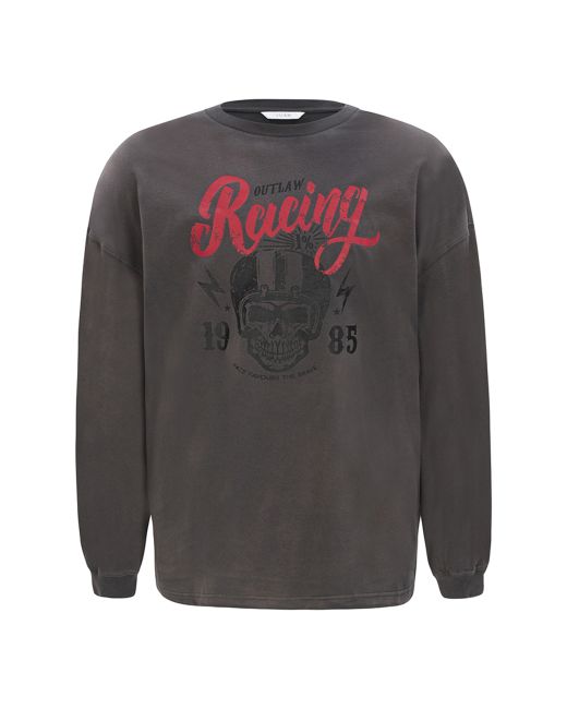 juanhomme Racing Vintage Washed Long Sleeve T-Shirt Grand