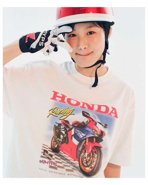 hondaxphyps Honda Racing Fire Blade T-shirt