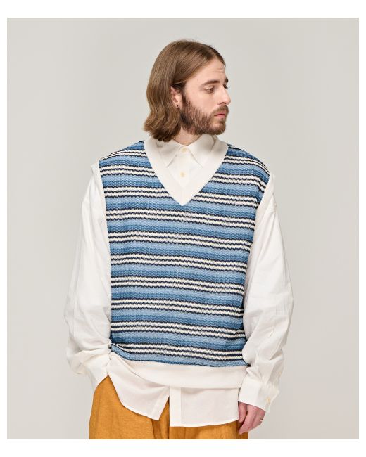 cargobros CB Stripe Knitwear Vest