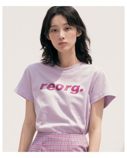 reorg Printing T-Shirts Lilac