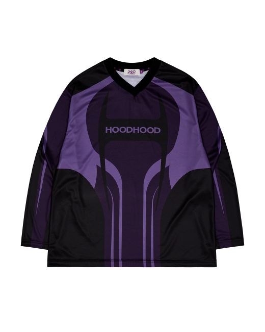 hoodhood Racing Mesh Long Sleeve T-Shirt