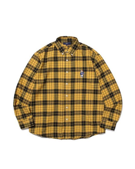 Yale Regular Fit Tartan Check Flannel Shirt