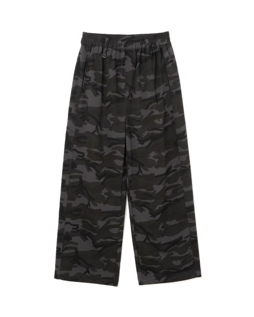 millowomen Belted loose track pants Charcoal