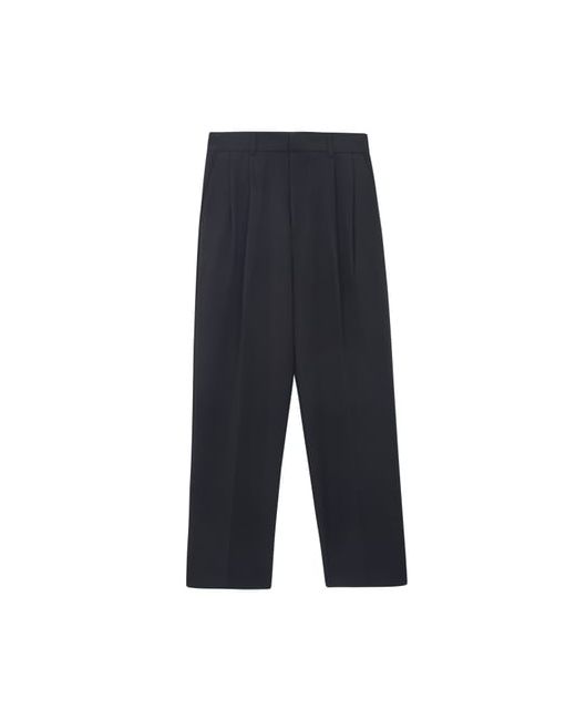 buttonseoul Oversized Set-up Two Pleated Wide Banded Waist Pants