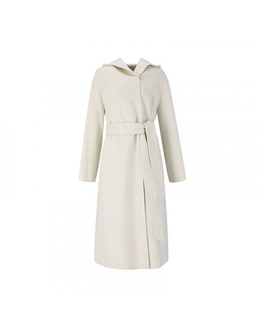 soup Hooded handmade belted long coat OYAHCC4
