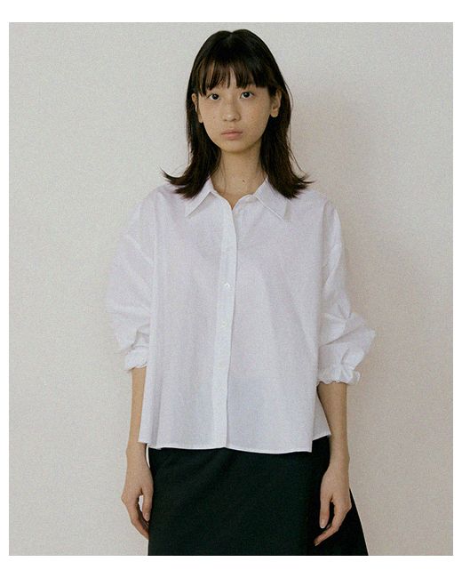 lingseoul basic cotton shirt