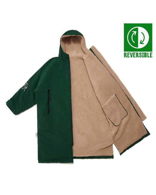 nakedsurfclub PET recycled dry coat ForestGreen