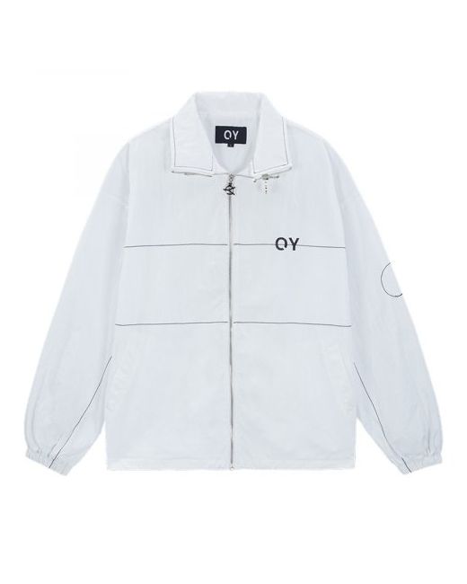 oy Stitched Layered Polar Track Jacket