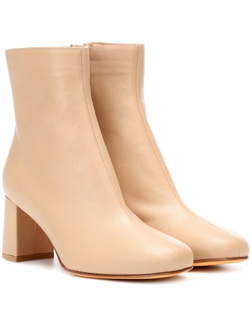 Maryam Nassir Zadeh Agnes leather ankle boots
