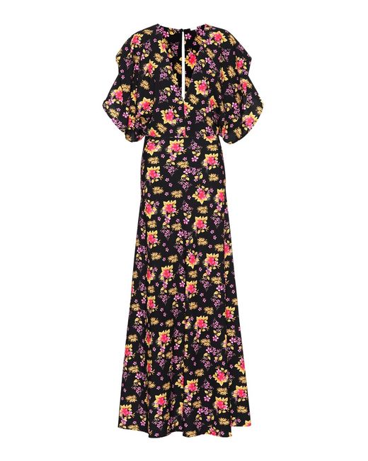 Dodo Bar Or Floral printed jersey maxi dress