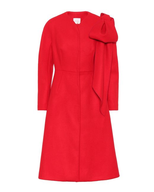 Delpozo Wool and cashmere coat