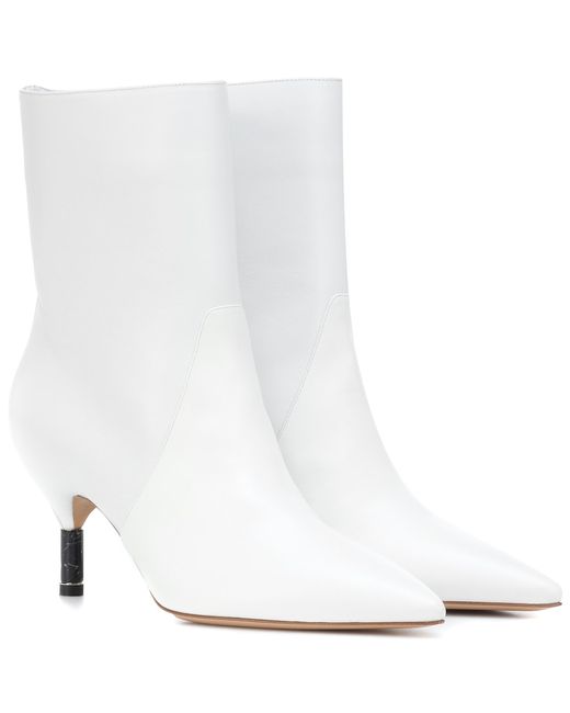 Gabriela Hearst Mariana leather ankle boots