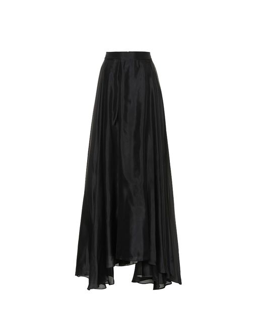 Prada Silk satin maxi skirt