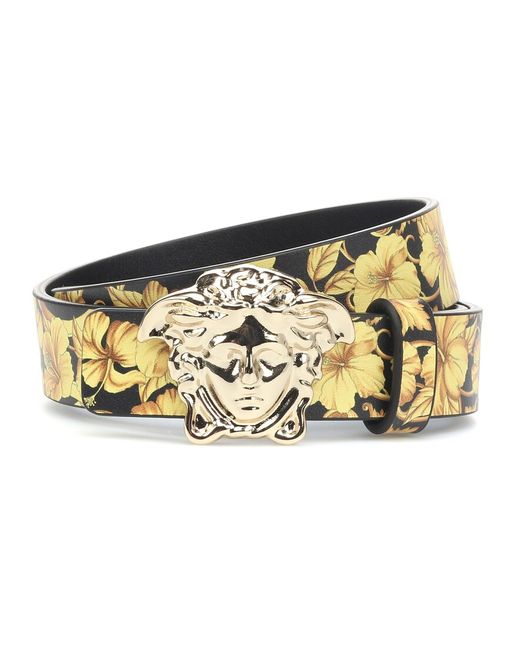 Young Versace Reversible leather belt