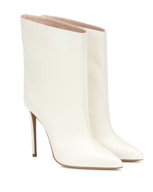 Alexandre Vauthier Leather ankle boots