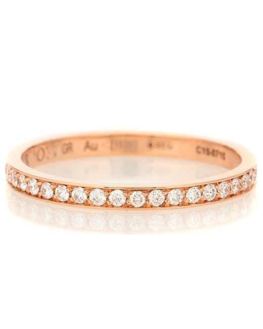 Repossi Berbere XS 18kt rose ring with diamonds