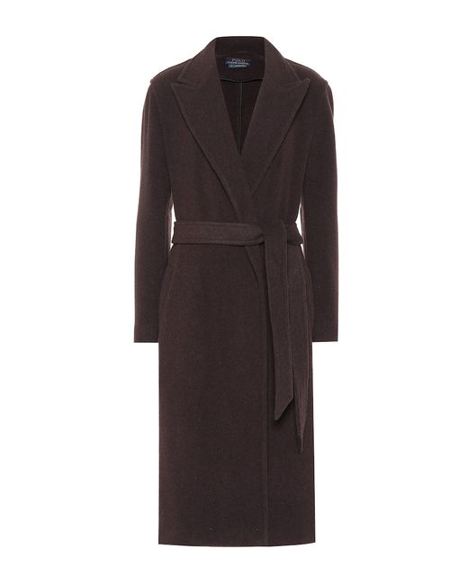 Polo Ralph Lauren Wool-blend wrap coat