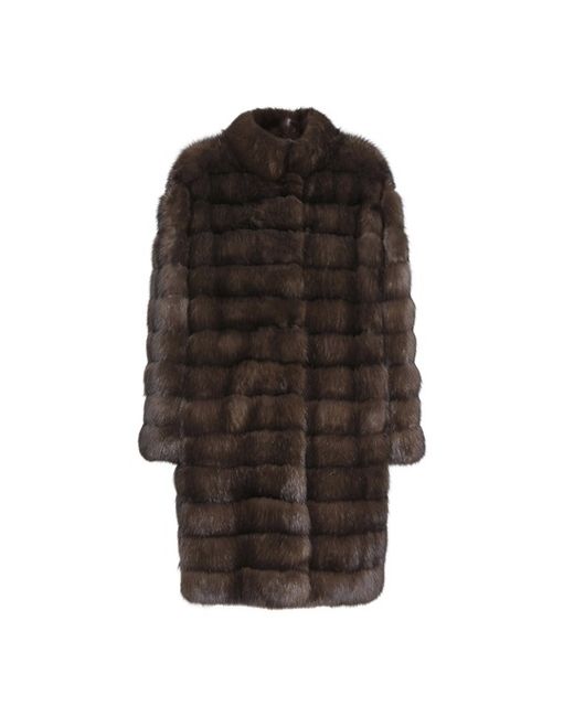 Manzoni 24 Barguzin Sable Fur Coat