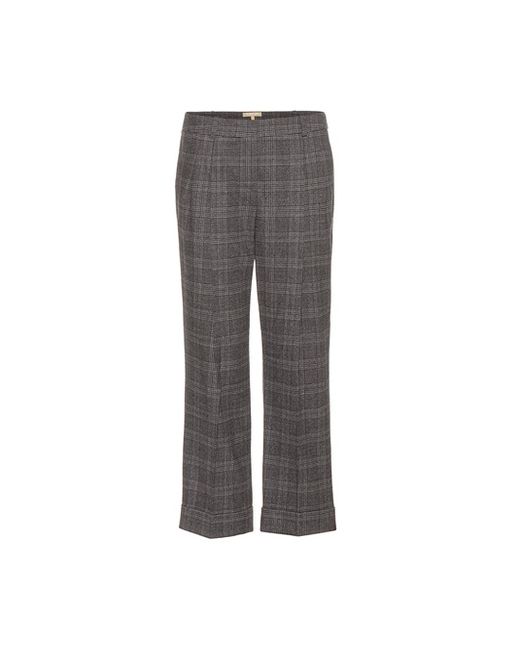 Michael Kors Collection Cropped Stretch Wool Trousers