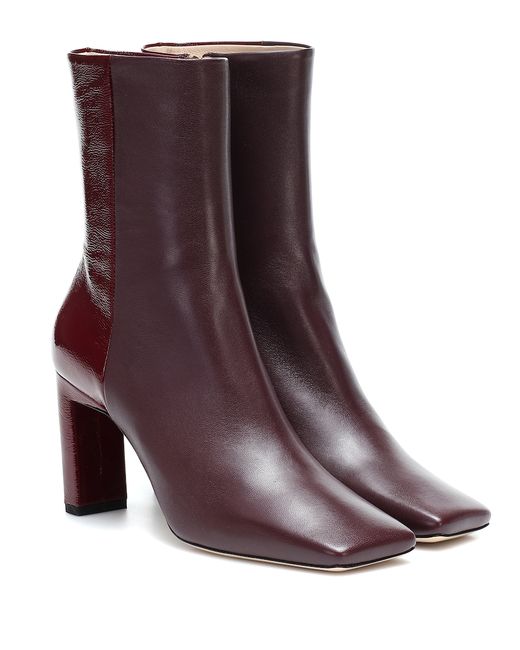 Wandler Isa leather ankle boots