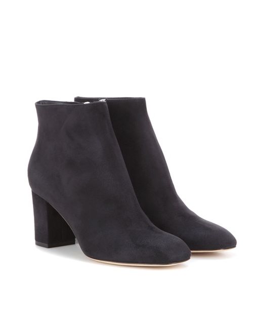 Loro Piana Liza Suede Ankle Boots