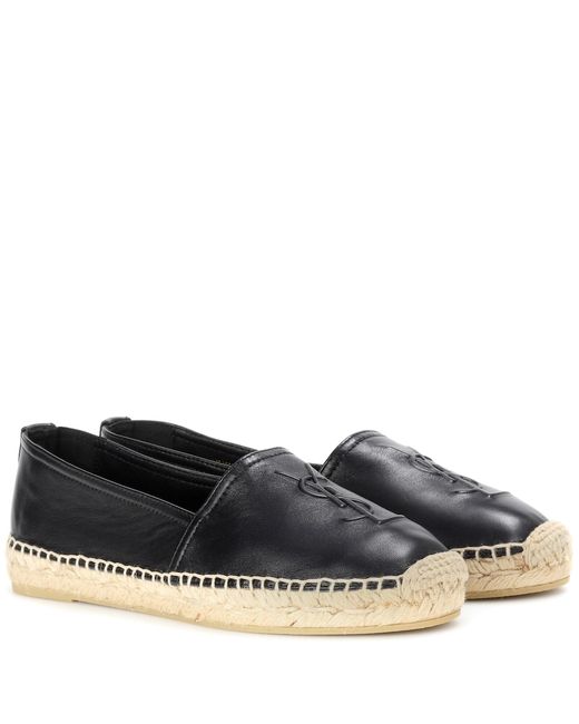 Saint Laurent Leather slip-on loafers