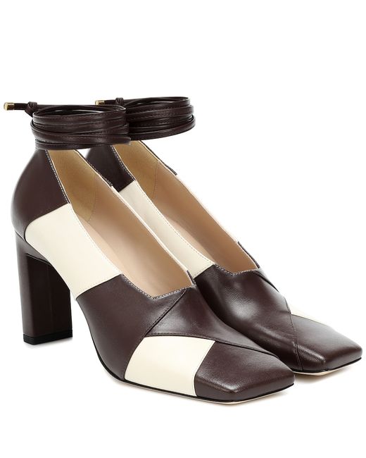 Wandler Isa leather pumps