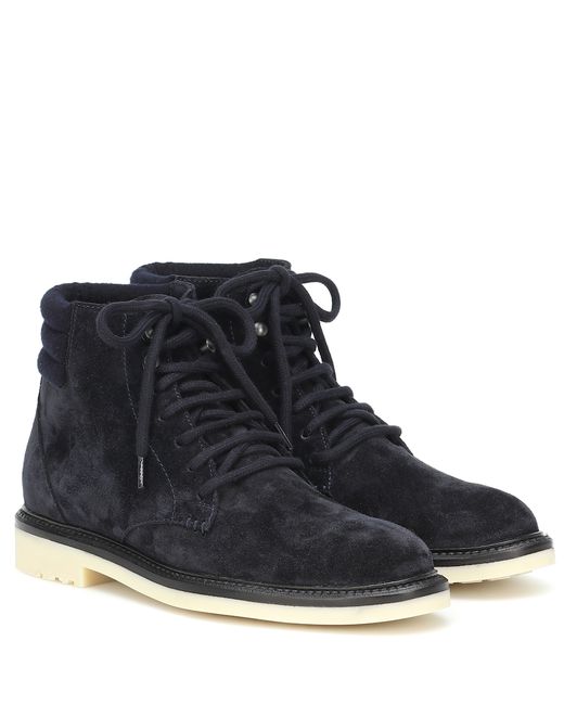 Loro Piana Icer Walk suede ankle boots