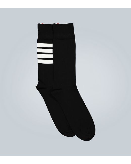 Thom Browne Cotton mid-calf socks