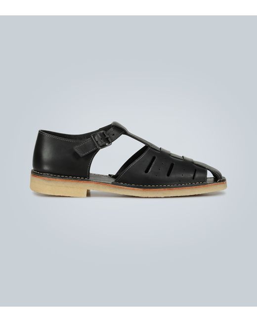 Lemaire Dry vegetal leather sandals