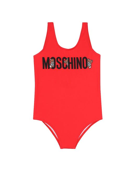 Moschino Kids Logo swimsuit