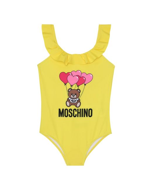 Moschino Kids Printed swimsuit
