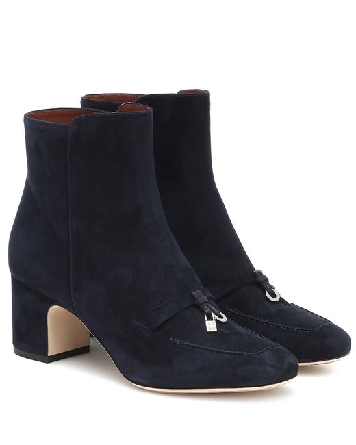 Loro Piana Charms suede ankle boots