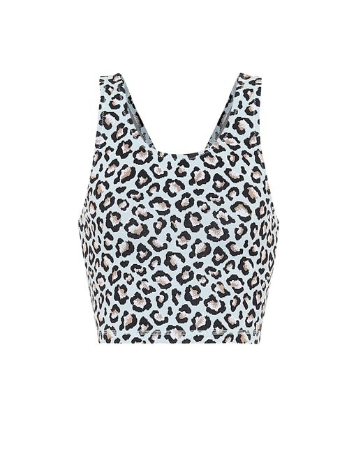 The Upside Leopard-print sports bra