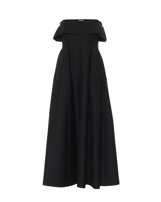 The Row Dario wool and mohair gown
