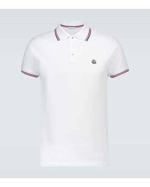 Moncler Short-sleeved polo shirt with logo