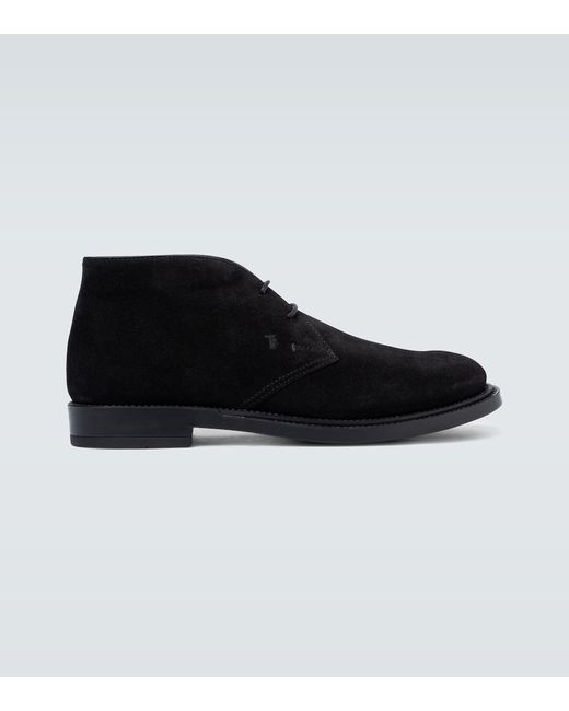 Tod's Logo suede sneakers