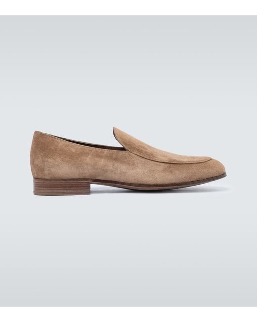 Gianvito Rossi Exclusive to Mytheresa Marcello suede loafers