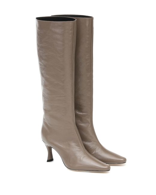 by FAR Stevie leather knee-high boots