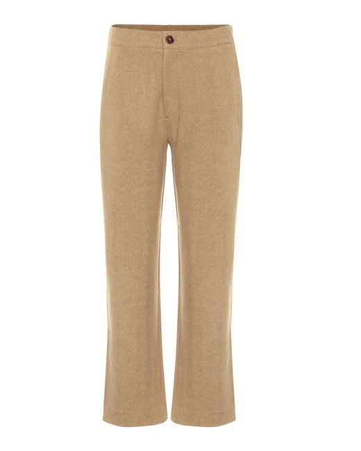 Vince High-rise cropped pants