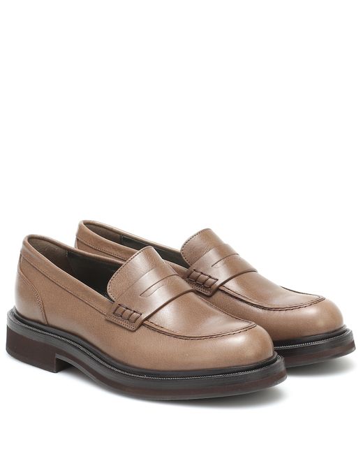 Brunello Cucinelli Leather loafers