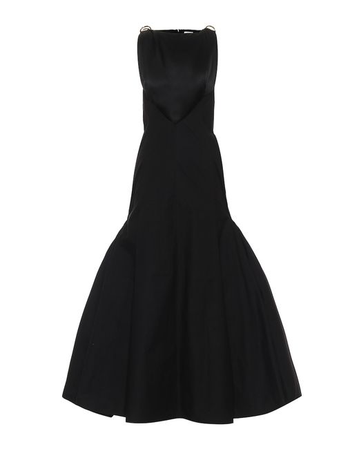 Loewe Cotton and silk sleeveless gown