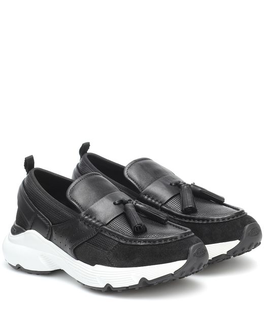 Tod's Leather loafer sneakers