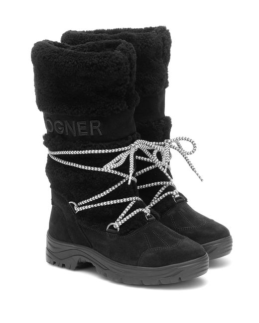 Bogner Alta Badia 2 shearling snow boots