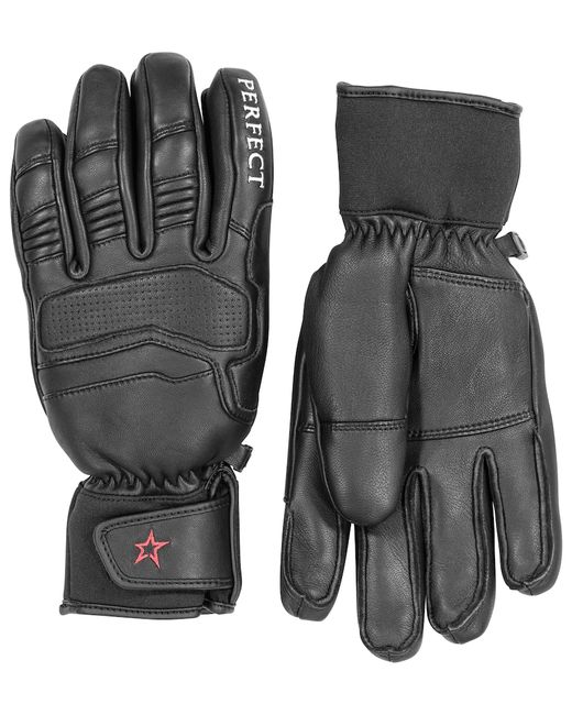 Perfect Moment Leather ski gloves