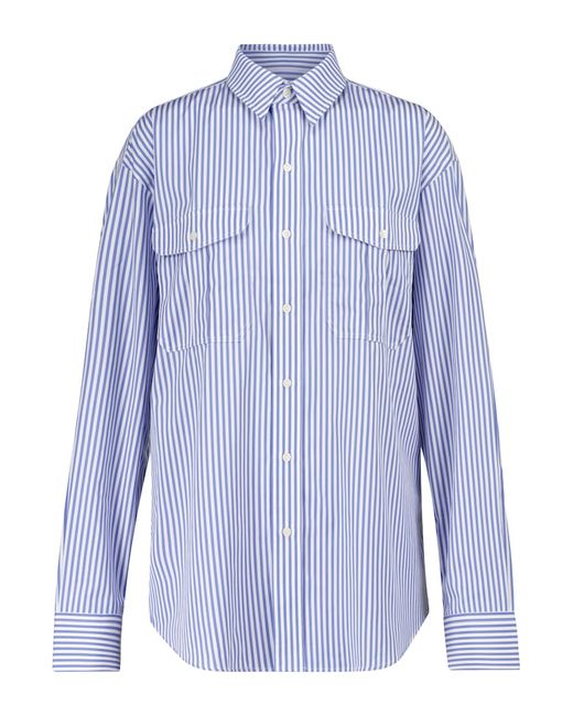 Wardrobe.Nyc Pinstriped cotton shirt