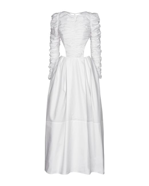 Khaite Rosaline cotton twill gown