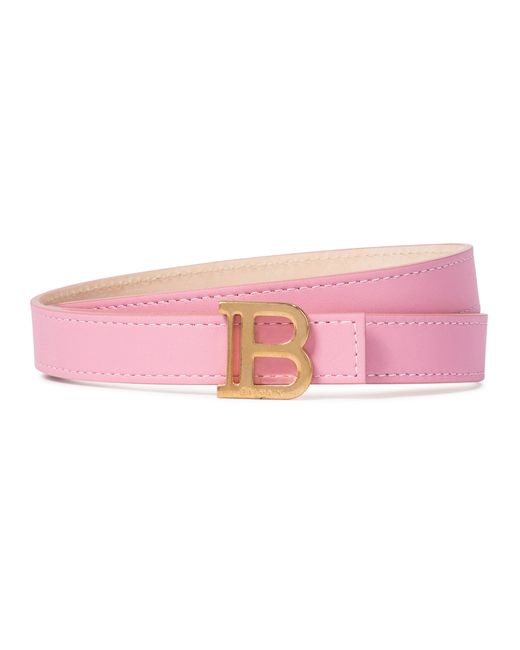 Balmain B-Belt leather belt