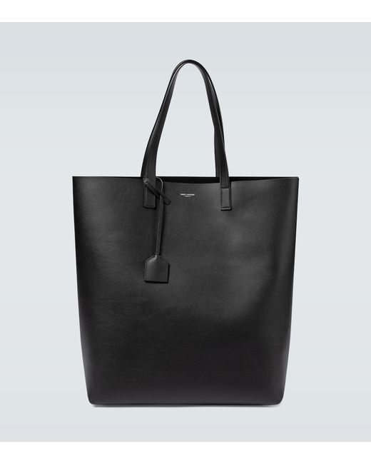 Saint Laurent Leather shopping tote bag