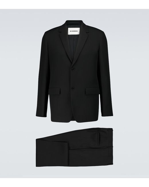Jil Sander Essential wool gabardine suit